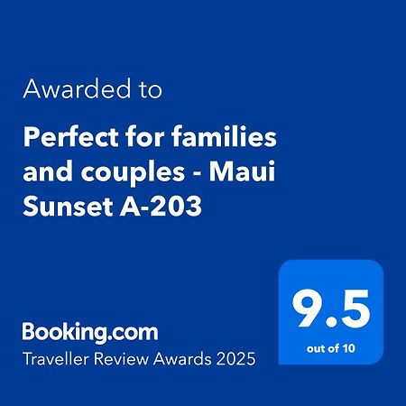 Perfect For Families And Couples - Maui Sunset A-203 Kihei Exterior foto