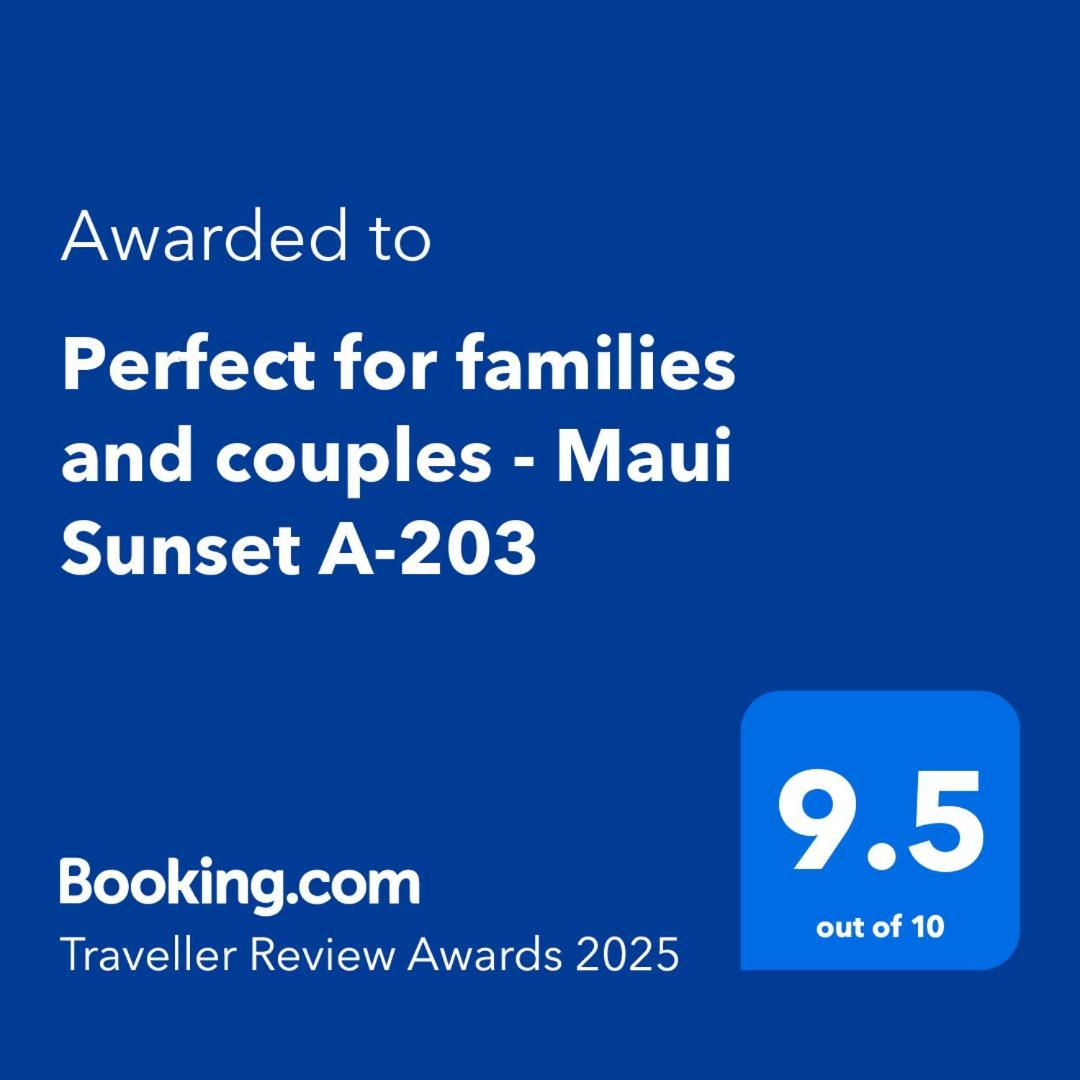 Perfect For Families And Couples - Maui Sunset A-203 Kihei Exterior foto